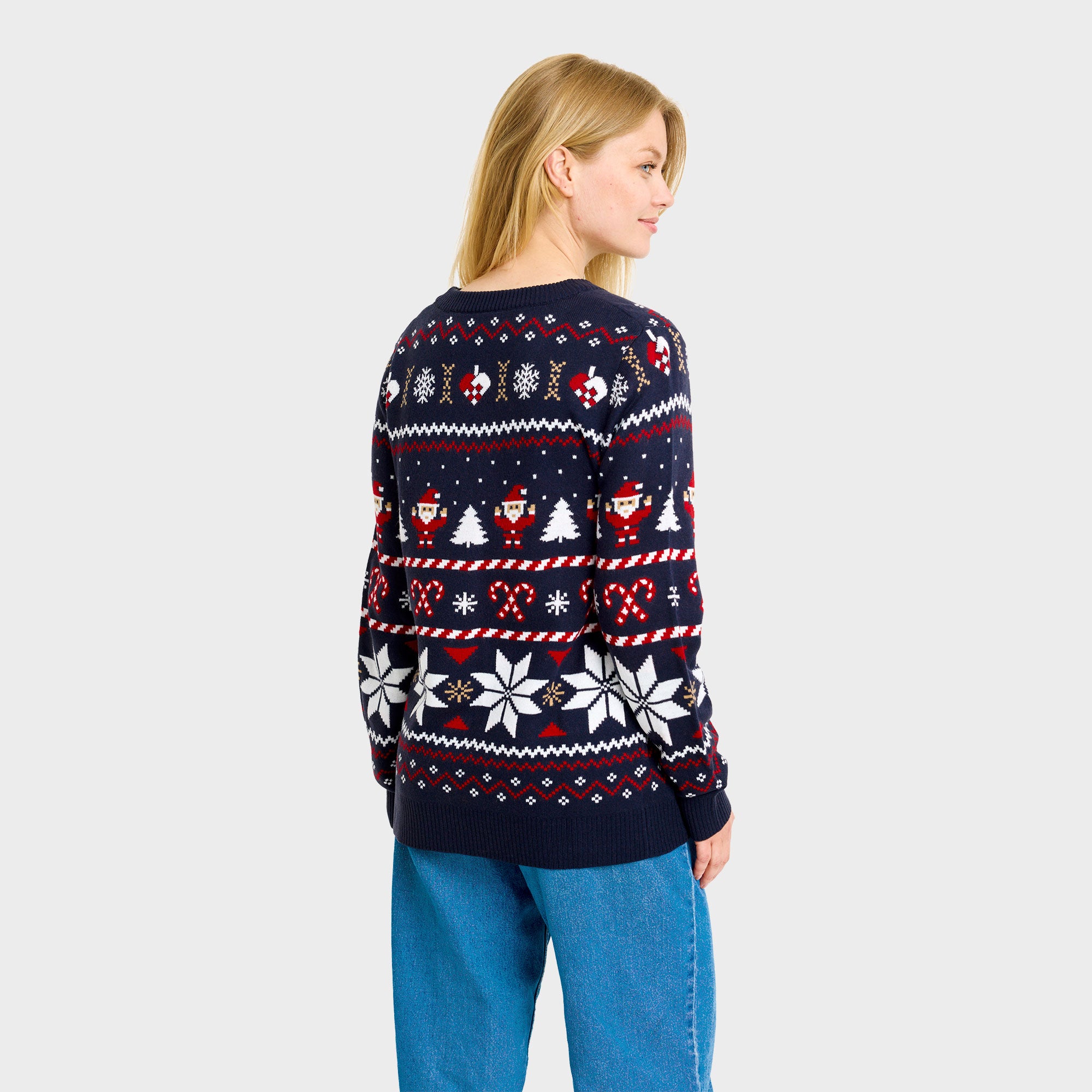 Santa's julecardigan- Dame